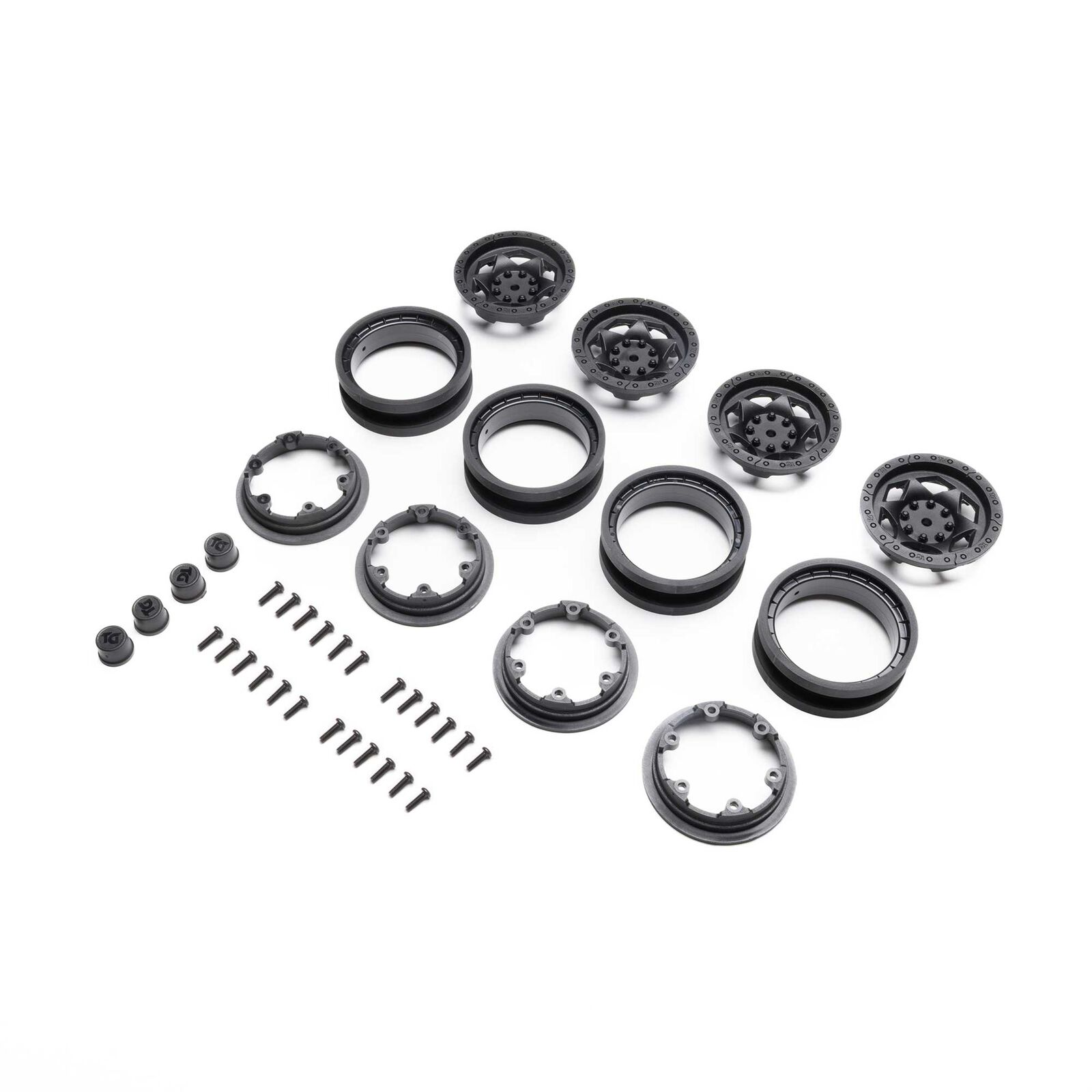 Trail-Gear 1.9 Beadlock Wheel Set (4)