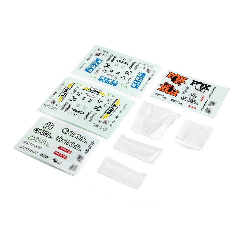 Body Panel Set, Clear: UTB18 4WS