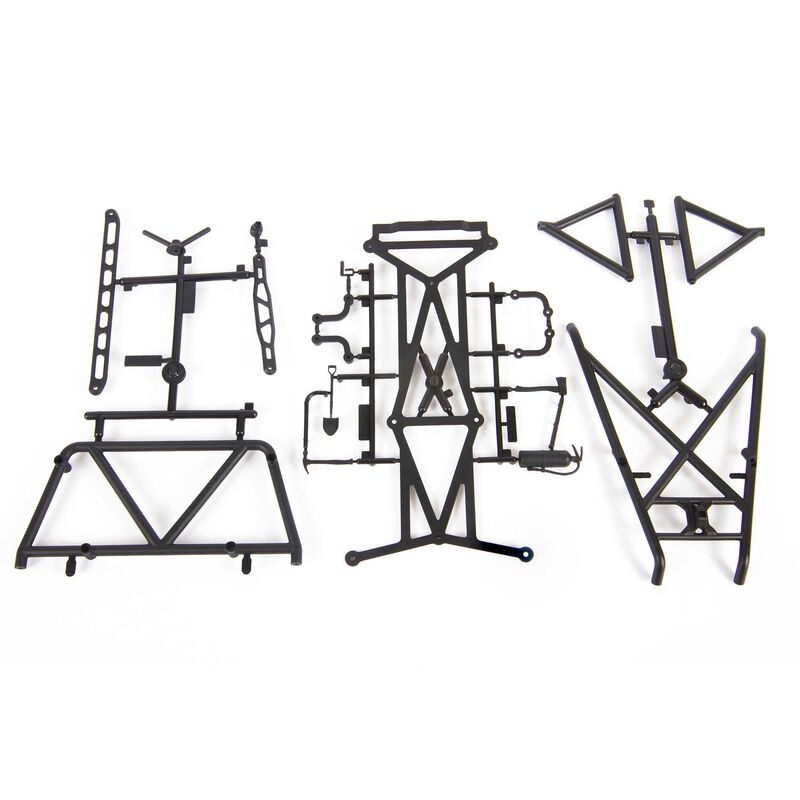 Drop Bed Roll Cage Set: UMG 6x6