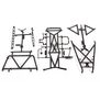 Drop Bed Roll Cage Set: UMG 6x6