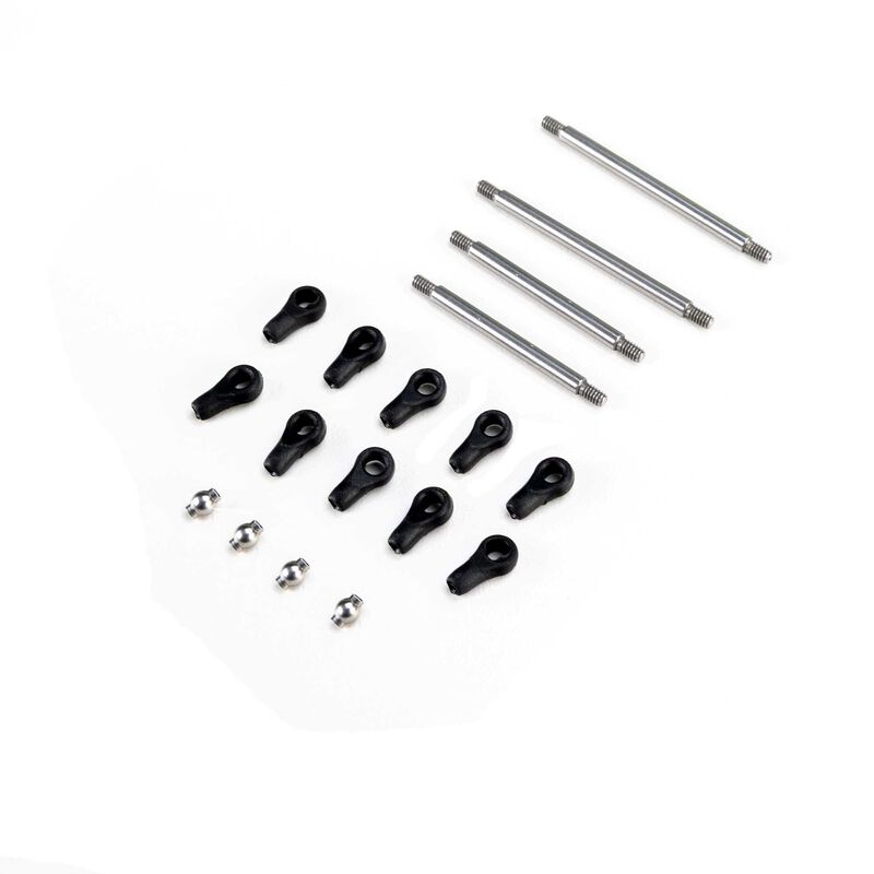 Axial 30mm & 35.5mm, Steel Links, Straight: SCX30