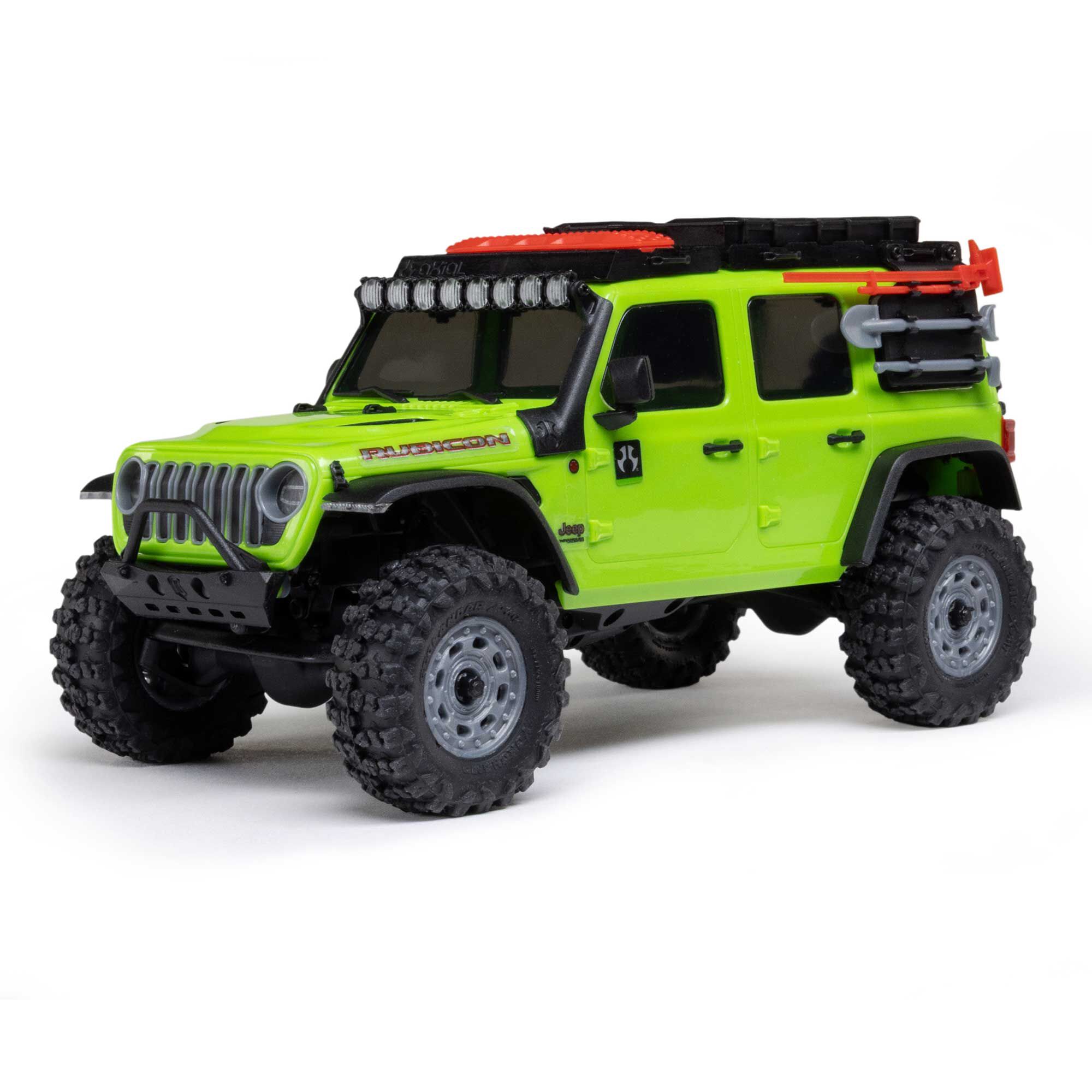 1/30 SCX30 Jeep Wrangler JLU 4X4 RTR Brushed Rock Crawler (Battery