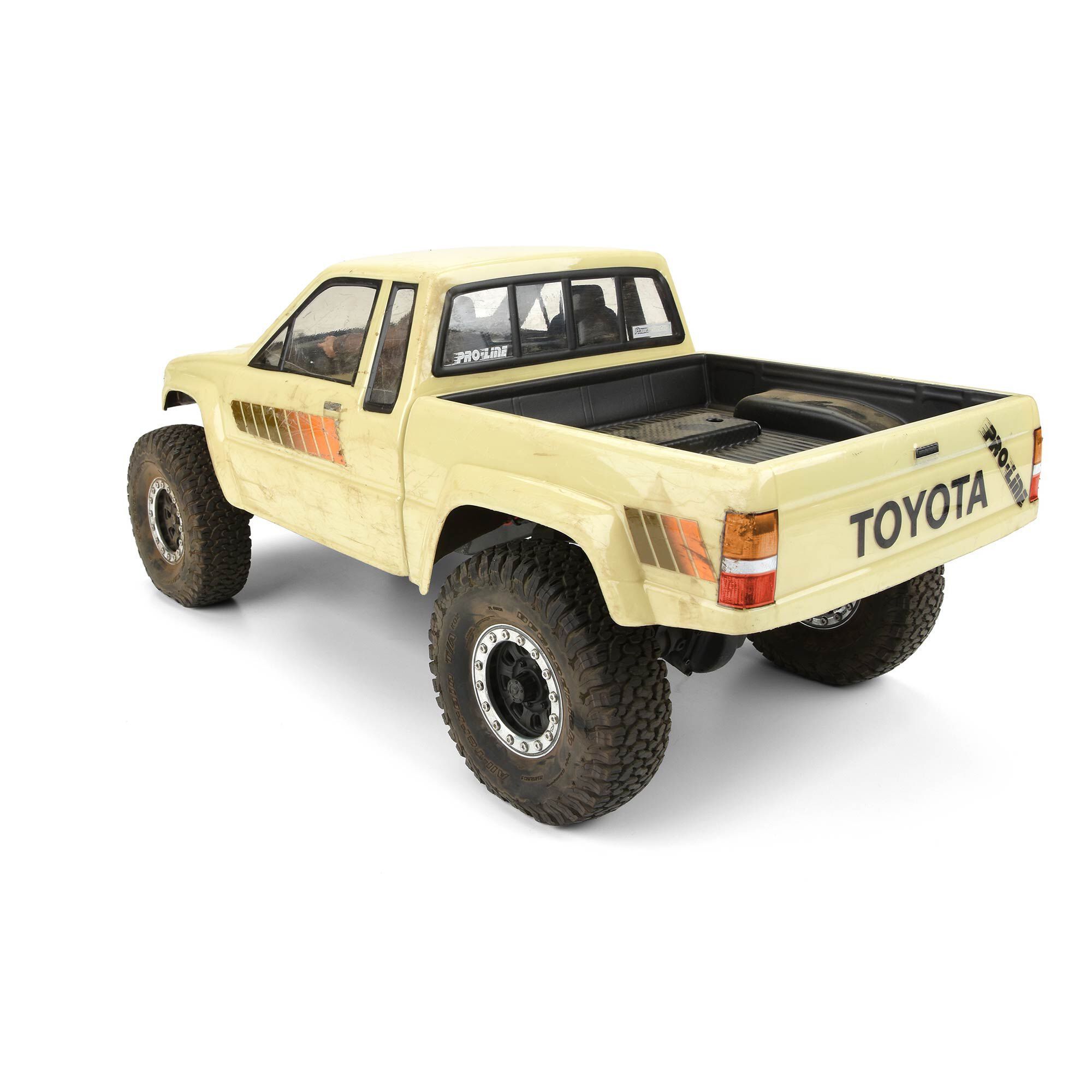 ガルヴィン　SCX10 60ボディ Pro-Line Racing 1/10 1985 Toyota HiLux SR5 Clear Body 12.3