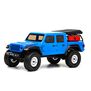 1/24 SCX24 Jeep JT Gladiator 4X4 RTR Brushed Rock Crawler (Battery & Charger Included), Blue