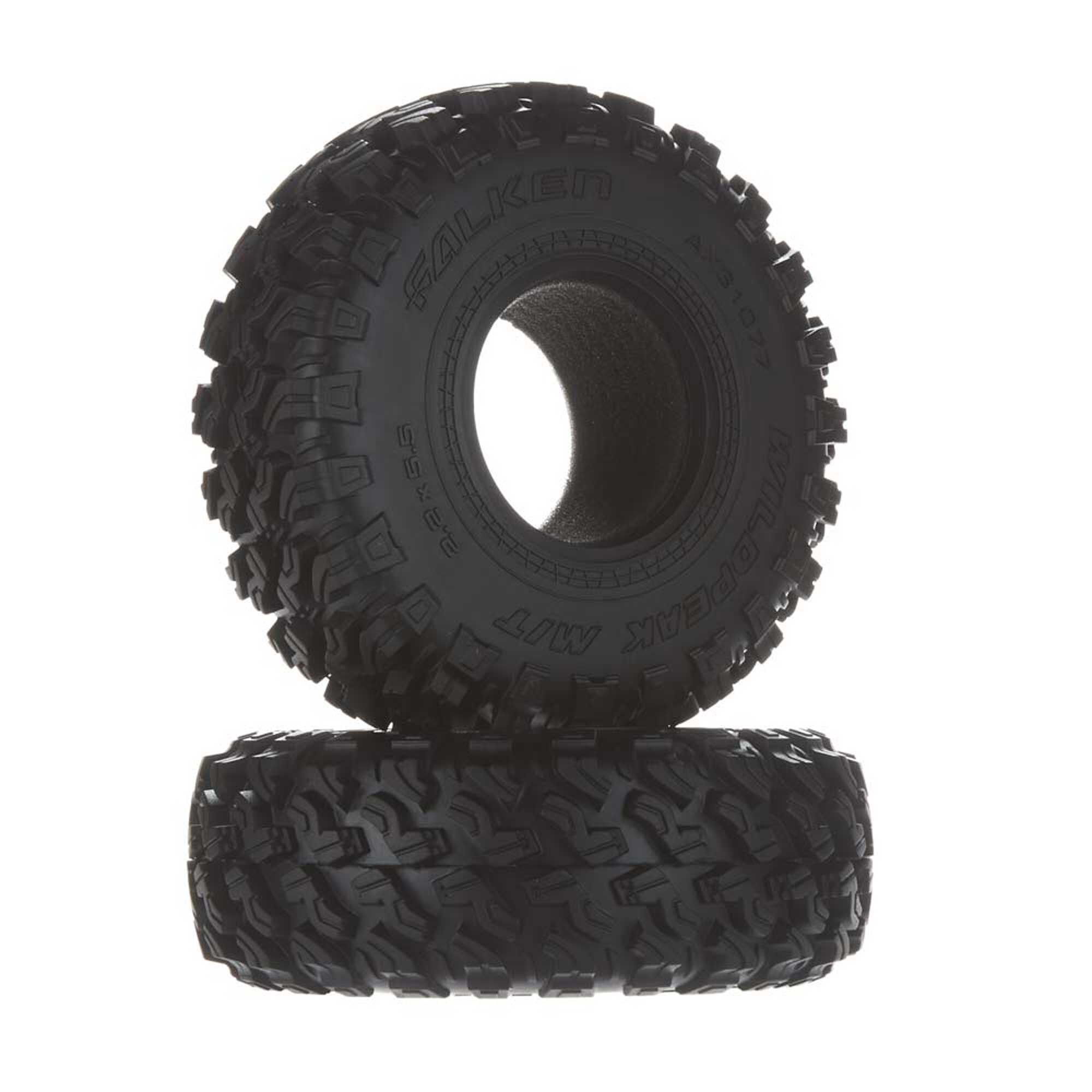 1/10 8-Hole 2.2 Beadlock Wheels, 12mm Hex, Black (2) | Axial