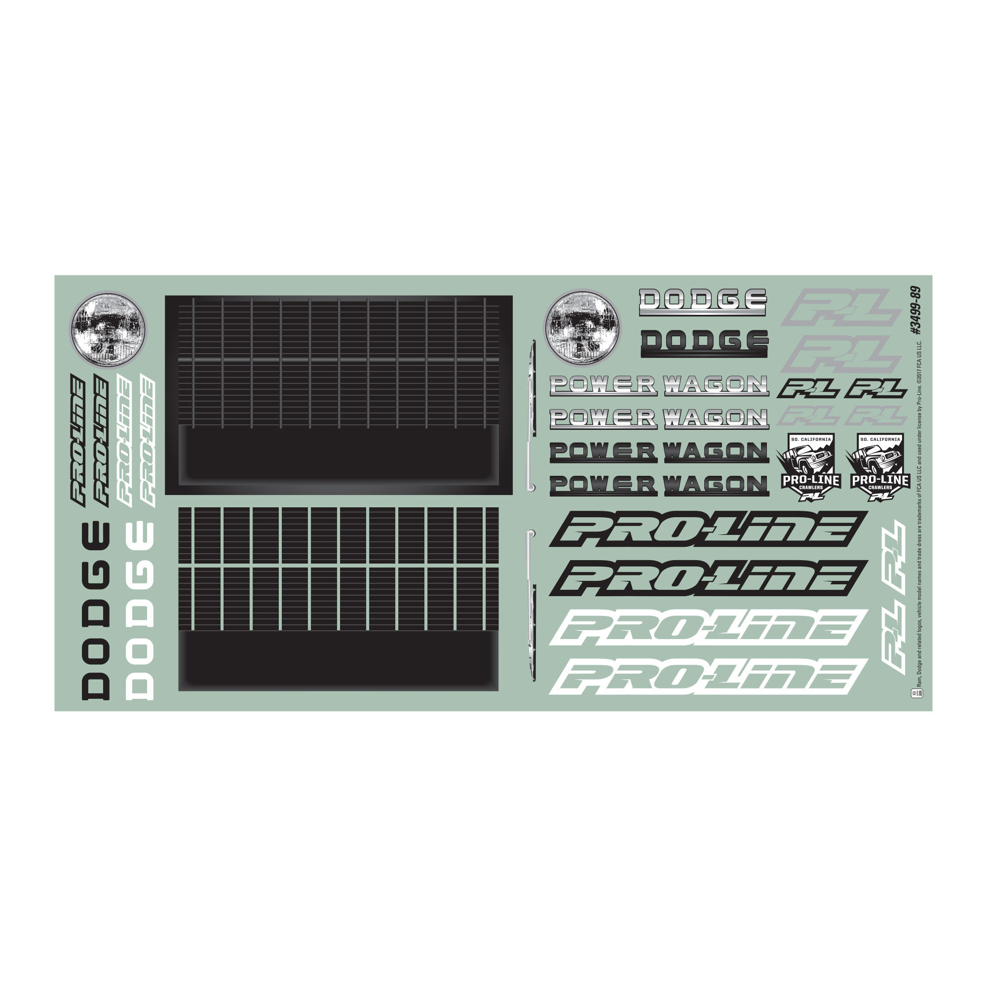 1/10 1946 Dodge Power Wagon Clear Body 12.3