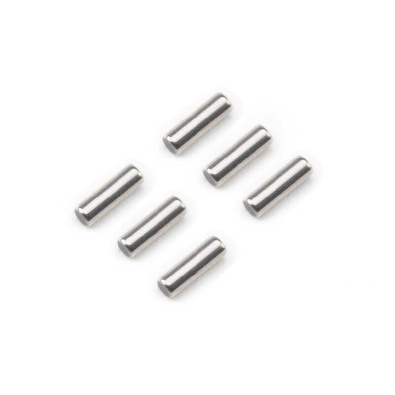 M2.5 x 8mm Pins (6)
