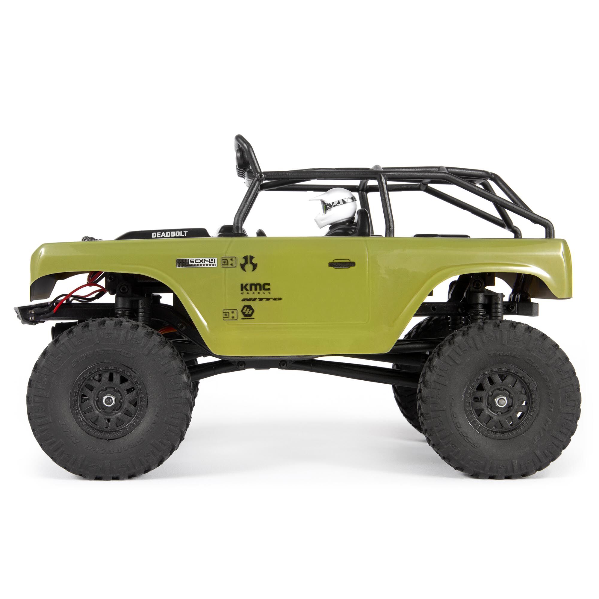 【30％OFF】 1/24 SCX24 Deadbolt 4X4 RTR Brushed Rock Crawler (Battery 