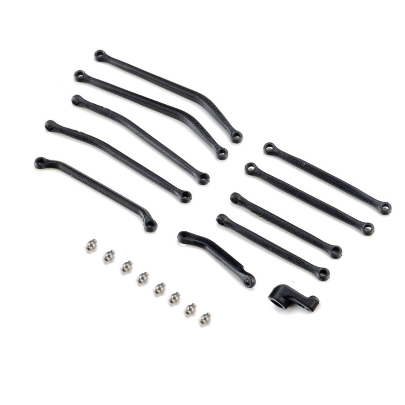 Axial 107mm Long Wheelbase Link Set, Servo Horn: SCX30 Toyota Tacoma
