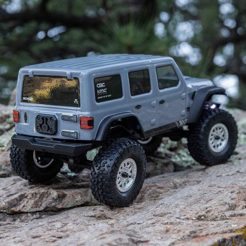1/24 SCX24 2019 Jeep Wrangler JLU CRC 4X4 RTR Brushed Rock Crawler 