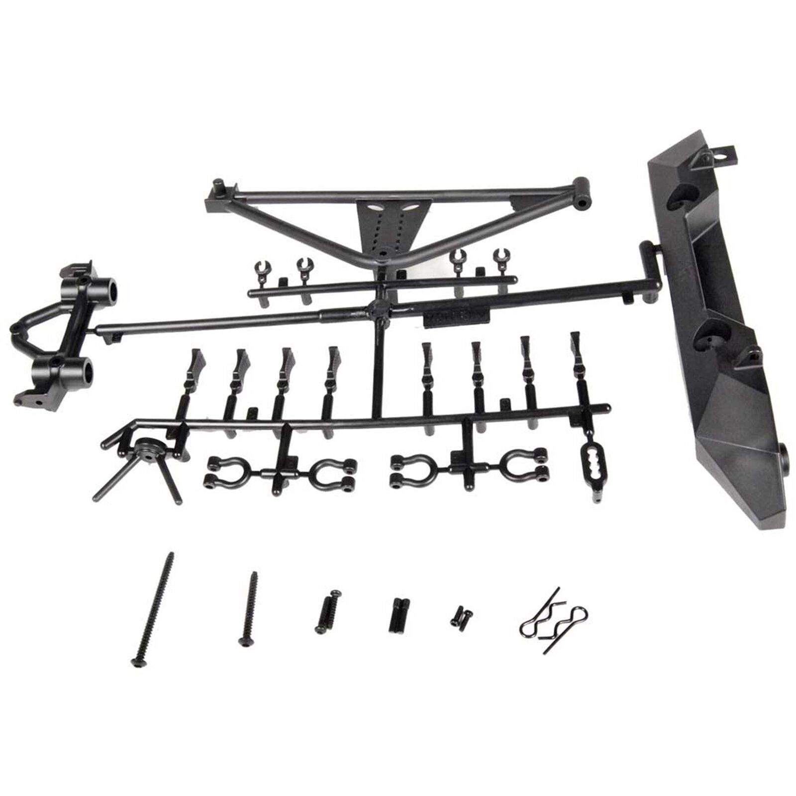 Rear Bumper Tire Carrier SCX10 Poison Spyder JK