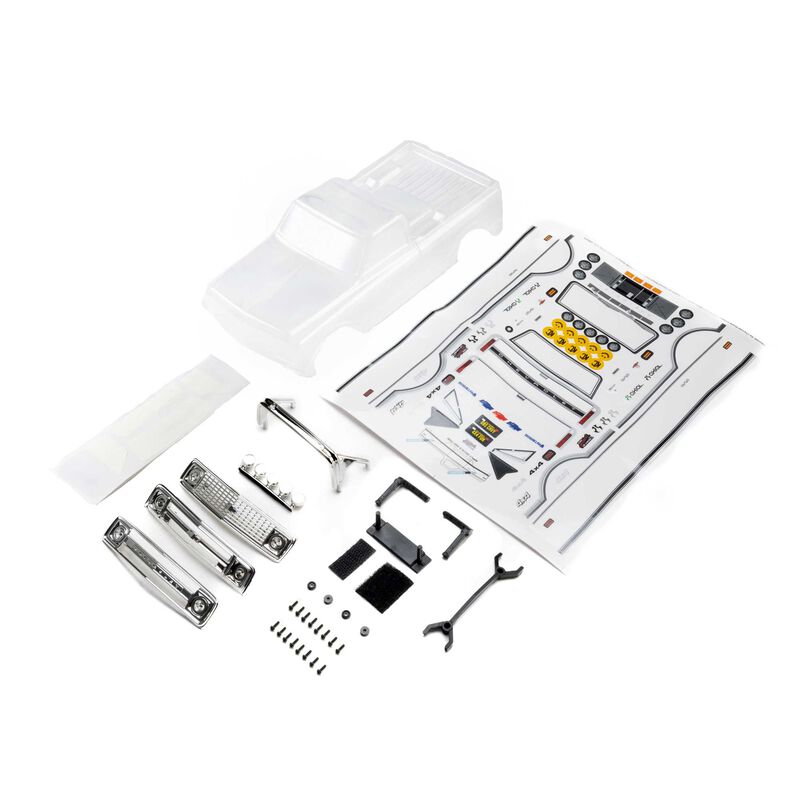 1/24 Chevy C10, '67-'72, Precut Clear Body: SCX24