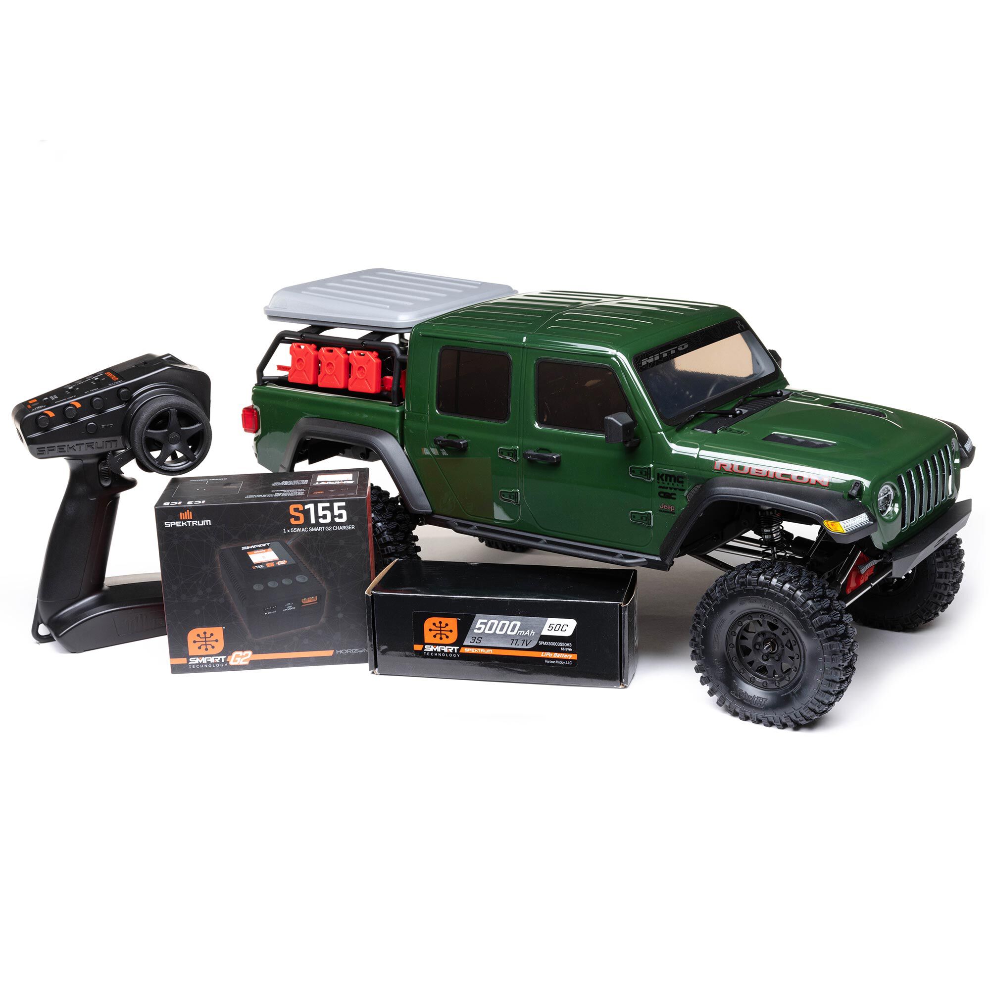 1/10 SCX10III Jeep Gladiator Elite Edition 4WD RTR, Green | Axial