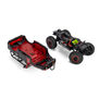 Axial 1/30 SCX30 Jeep CJ-7 GenRight 4X4 RTR Brushed Rock Crawler (Battery & Charger Included), Red
