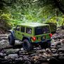 1/6 SCX6 Jeep JLU Wrangler 4X4 RTR Brushed Rock Crawler, Green