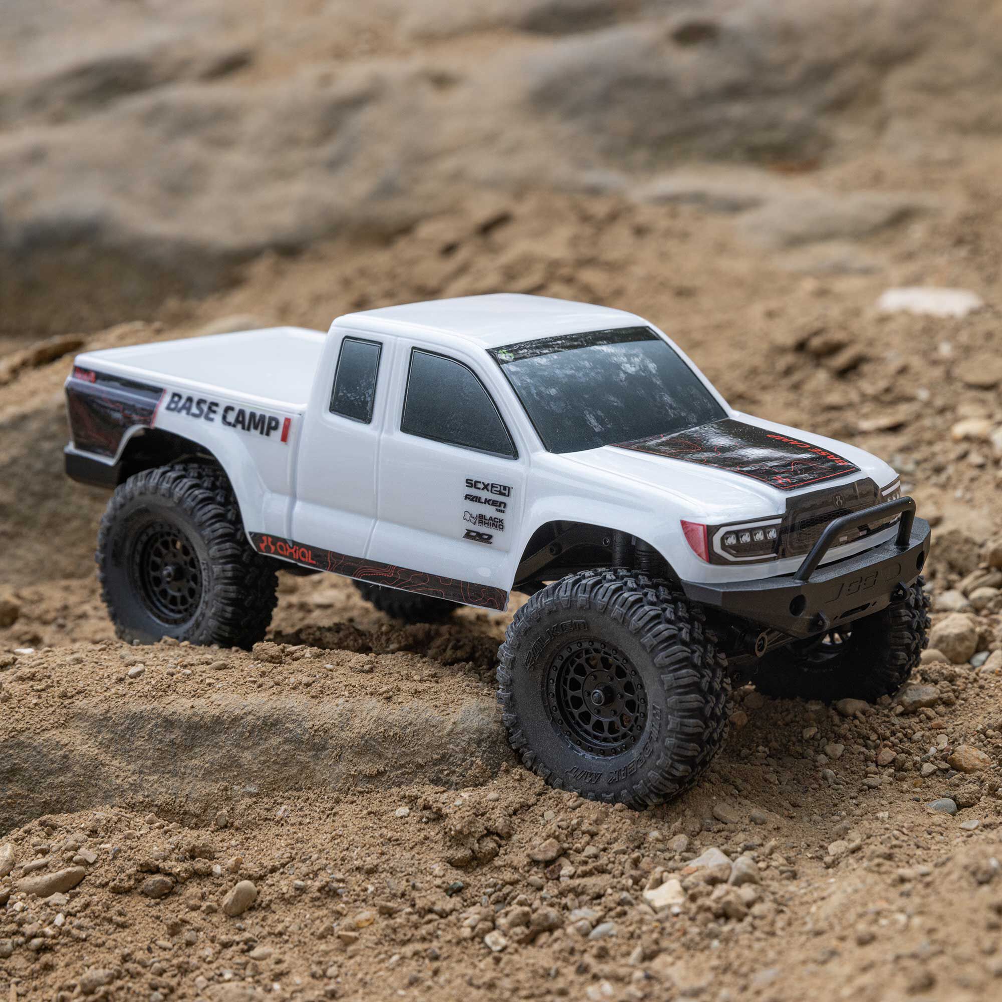 1/24 SCX24 Base Camp 4X4 RTR Brushed Rock Crawler (Battery