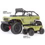 1/24 SCX24 Deadbolt 4WD Rock Crawler Brushed RTR, Red