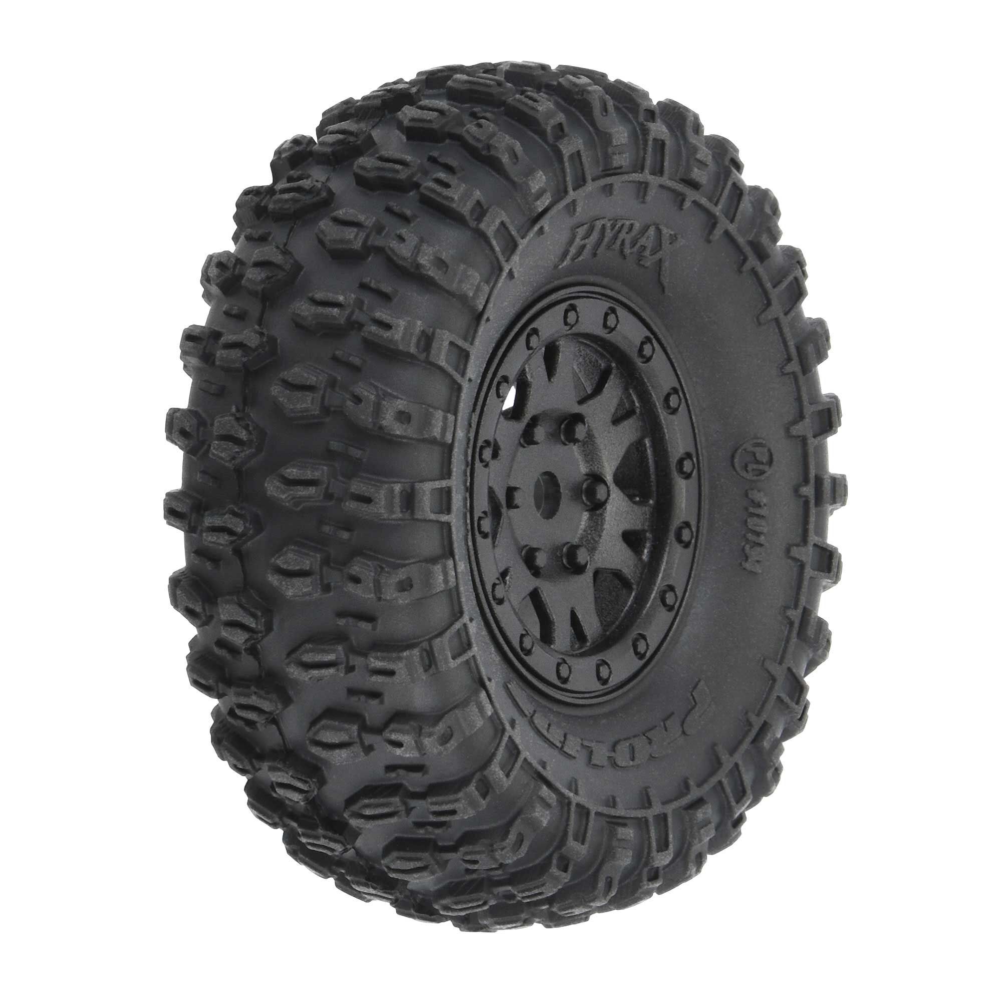 thumbnail image 2 of Benedict Harry 1.0" RC Crawler Tires - All Terrain Wheels For Axial SCX24, FMS FCX24, TRX4M 2 of 11