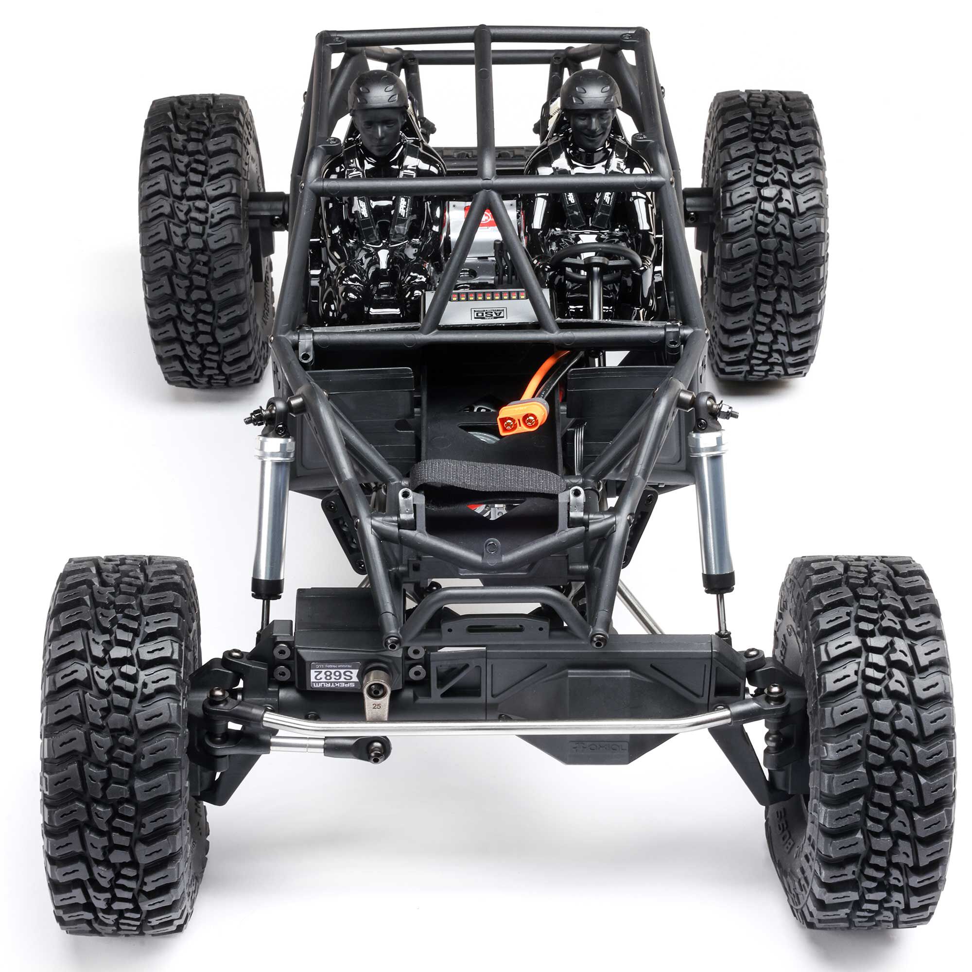 Axial 1/8 AXP8 Gilamon 2.2 4X4 RTR Brushed Trail Buggy, Red