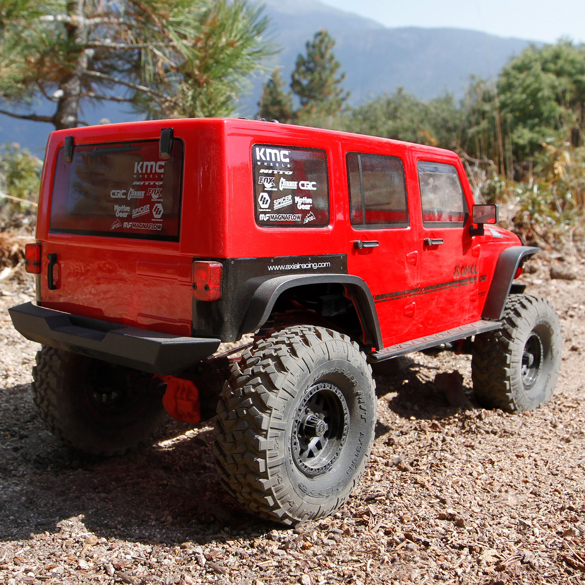 1/10 SCX10 II 2017 Jeep Wrangler Unlimited CRC 4WD Rock