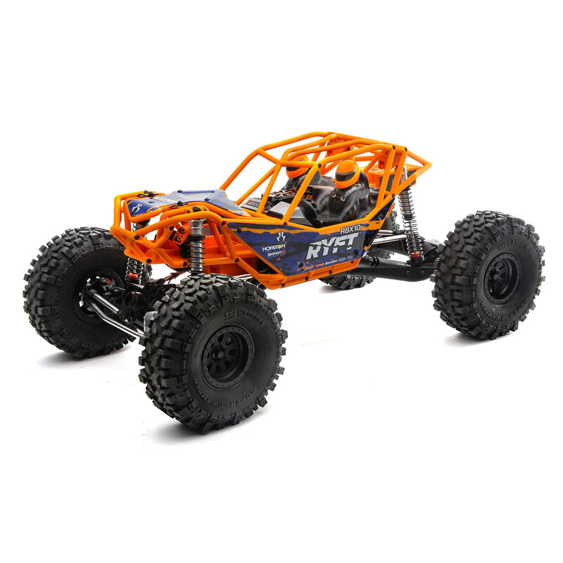 1/10 RBX10 Ryft 4X4 RTR Brushless Rock Bouncer, Orange | Axial