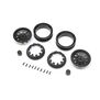 1.9 Raceline Daytona Beadlock Wheels, Black (2)