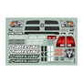 1/10 Ram 1500 Clear Body for 12.3" (313mm) Wheelbase Scale Crawlers