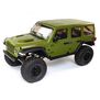 1/6 SCX6 Jeep JLU Wrangler 4X4 RTR Brushed Rock Crawler, Green