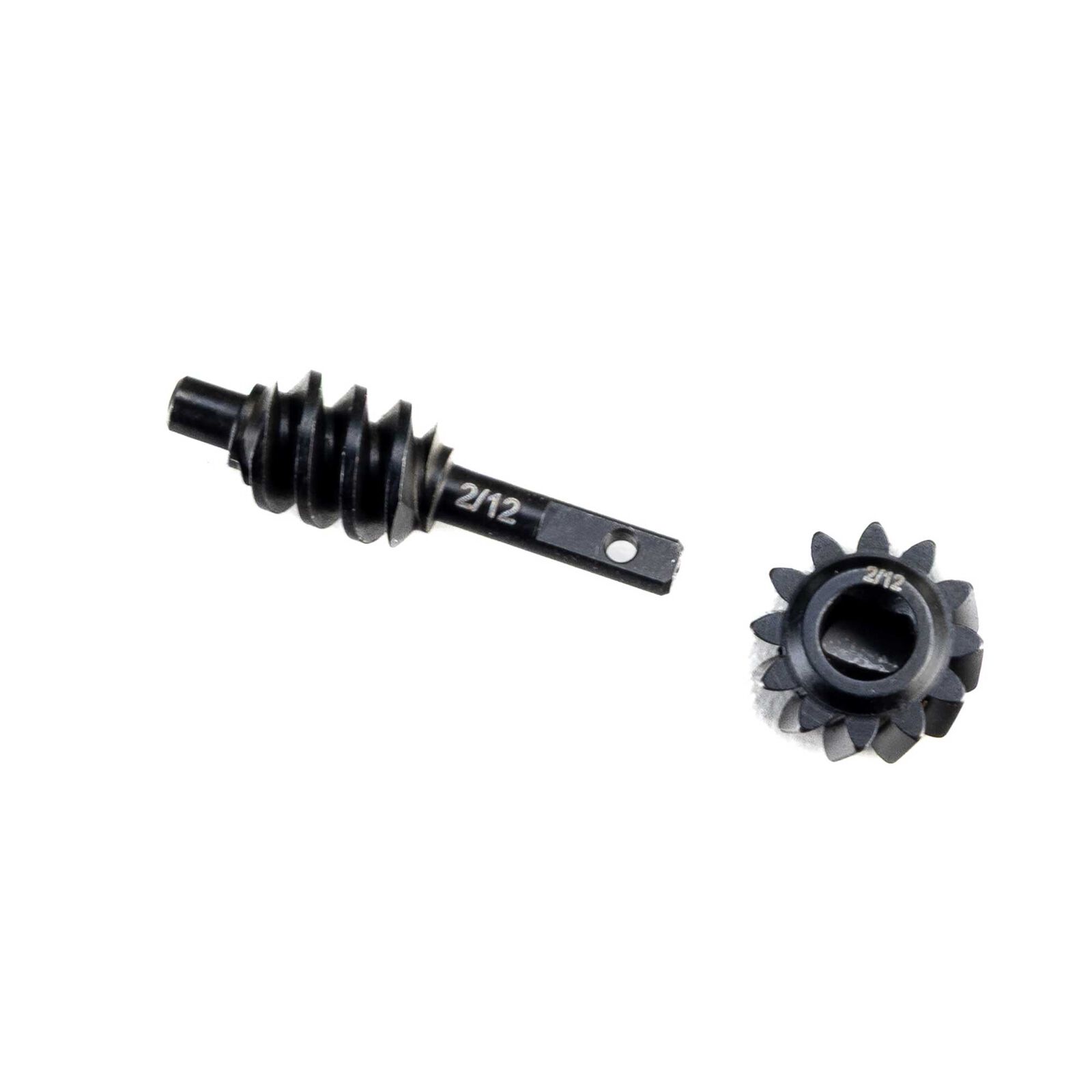Axial Steel Ring/Pinion Worm Gear, 2/12T, Axle: SCX30