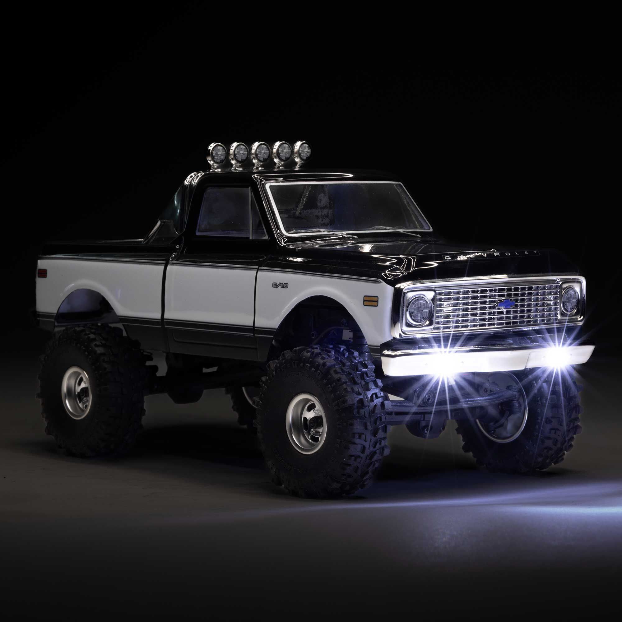 Axial 1/24 SCX24 1967-1972 Chevrolet C10 4WD Truck RTR, Black