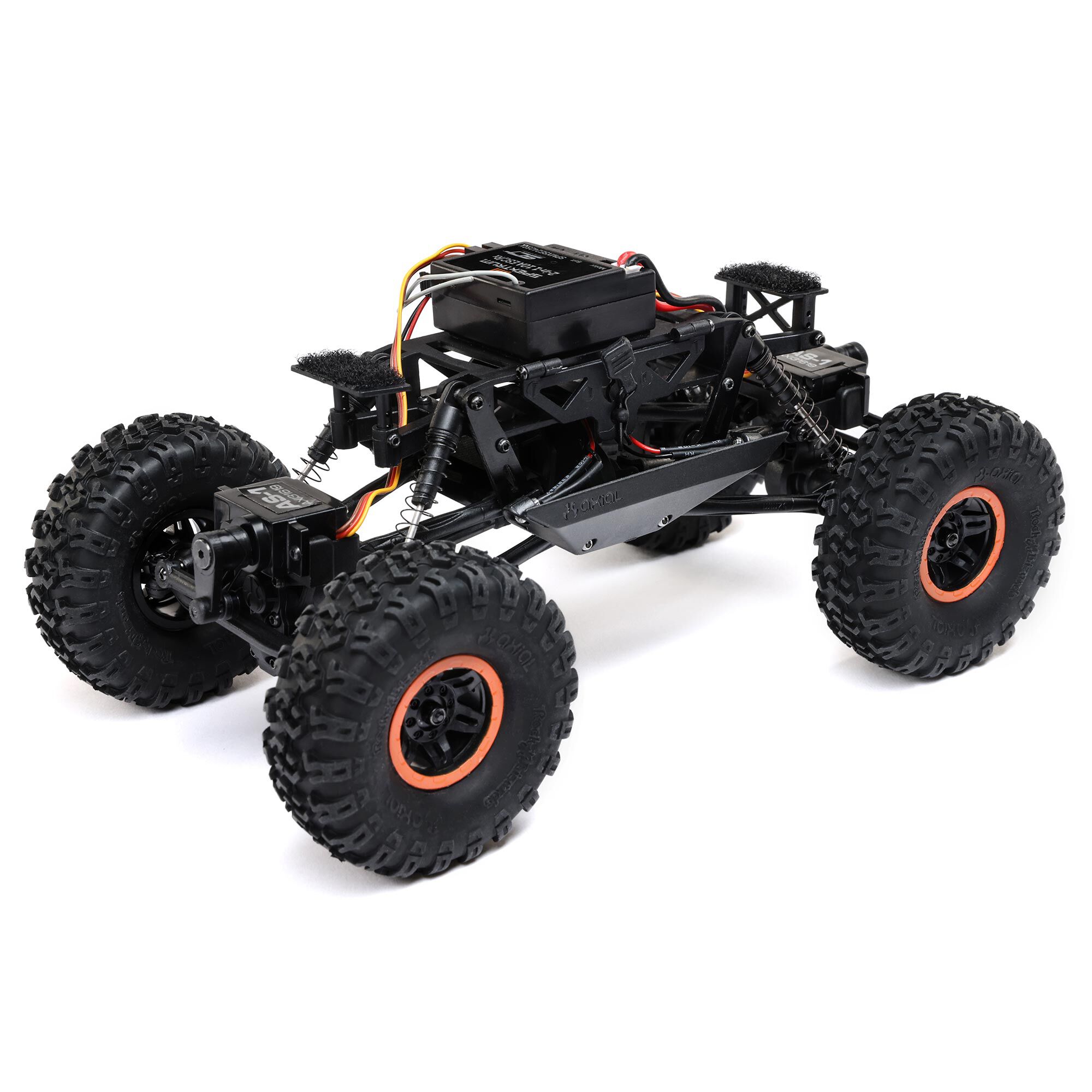 axial　AX24 XC1 4WS RTRラジコンカー Axial 1/24 AX24 XC-1 4WS Crawler Brushed RTR - Green – HeliDirect