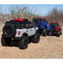 1/24 SCX24 2021 Ford Bronco 4X4 RTR Brushed Rock Crawler (Battery & Charger Included), Blue