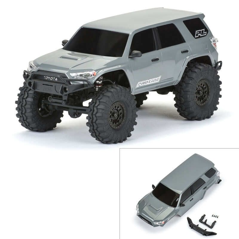 1/24 2023 Toyota 4Runner TRD Pro Gray Hard Body Assembled: SCX24