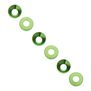 Cone Washer 3x6.9x2mm, Green (6)