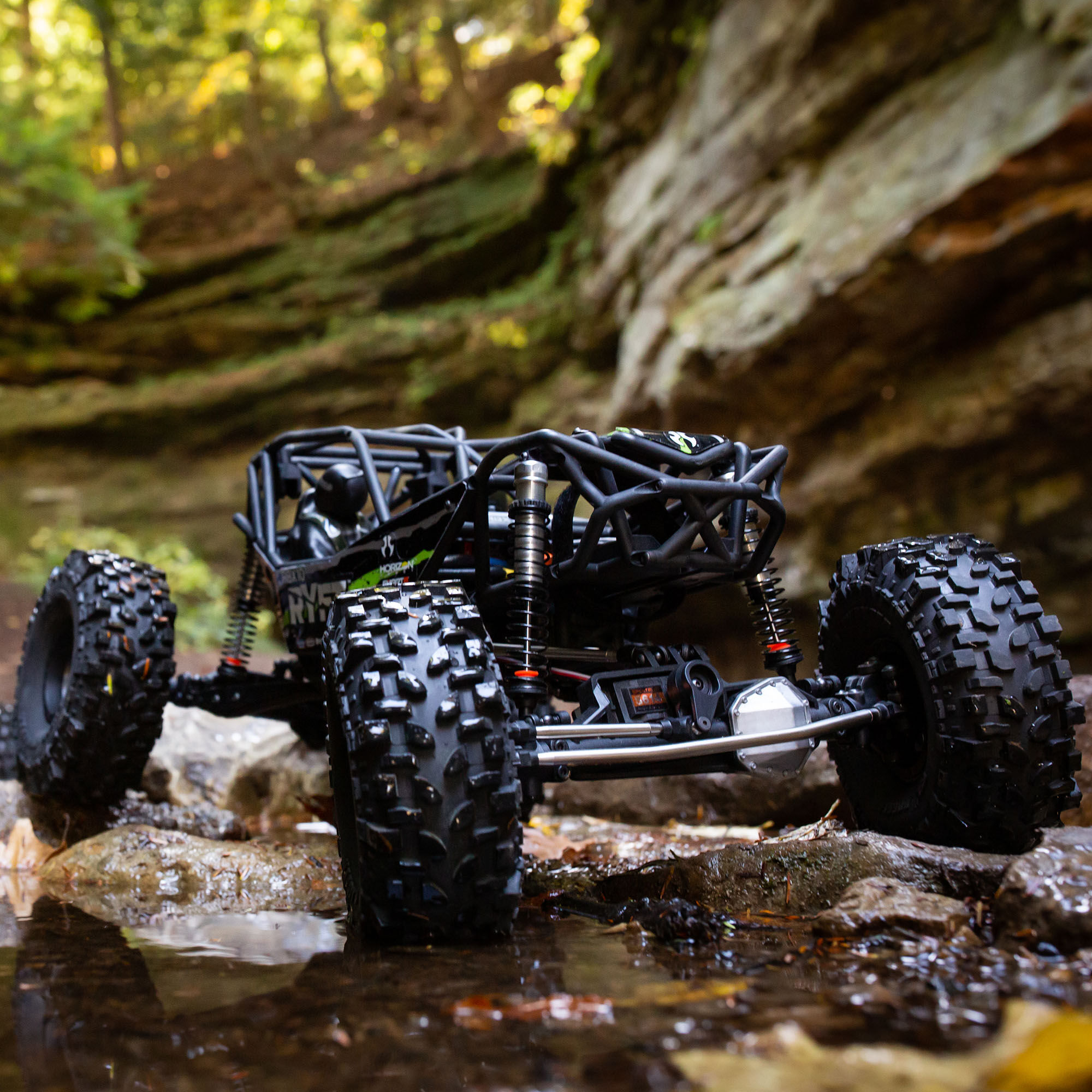 1/10 RBX10 Ryft 4X4 Brushless Rock Bouncer RTR, Black