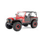 Axial 1/30 SCX30 Jeep CJ-7 GenRight 4X4 RTR Brushed Rock Crawler (Battery & Charger Included), Red