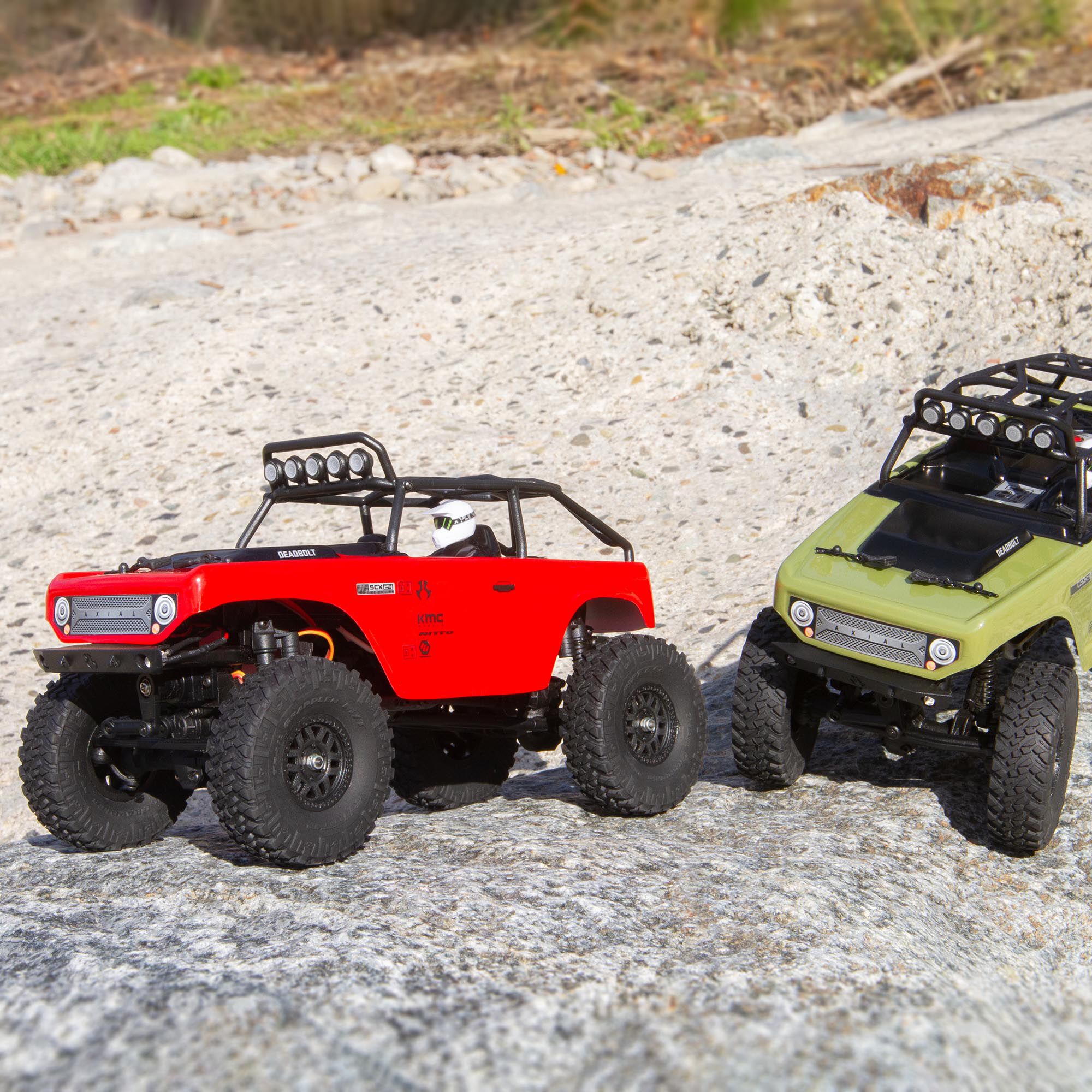 1/24 SCX24 Deadbolt 4X4 RTR Brushed Rock Crawler (Battery