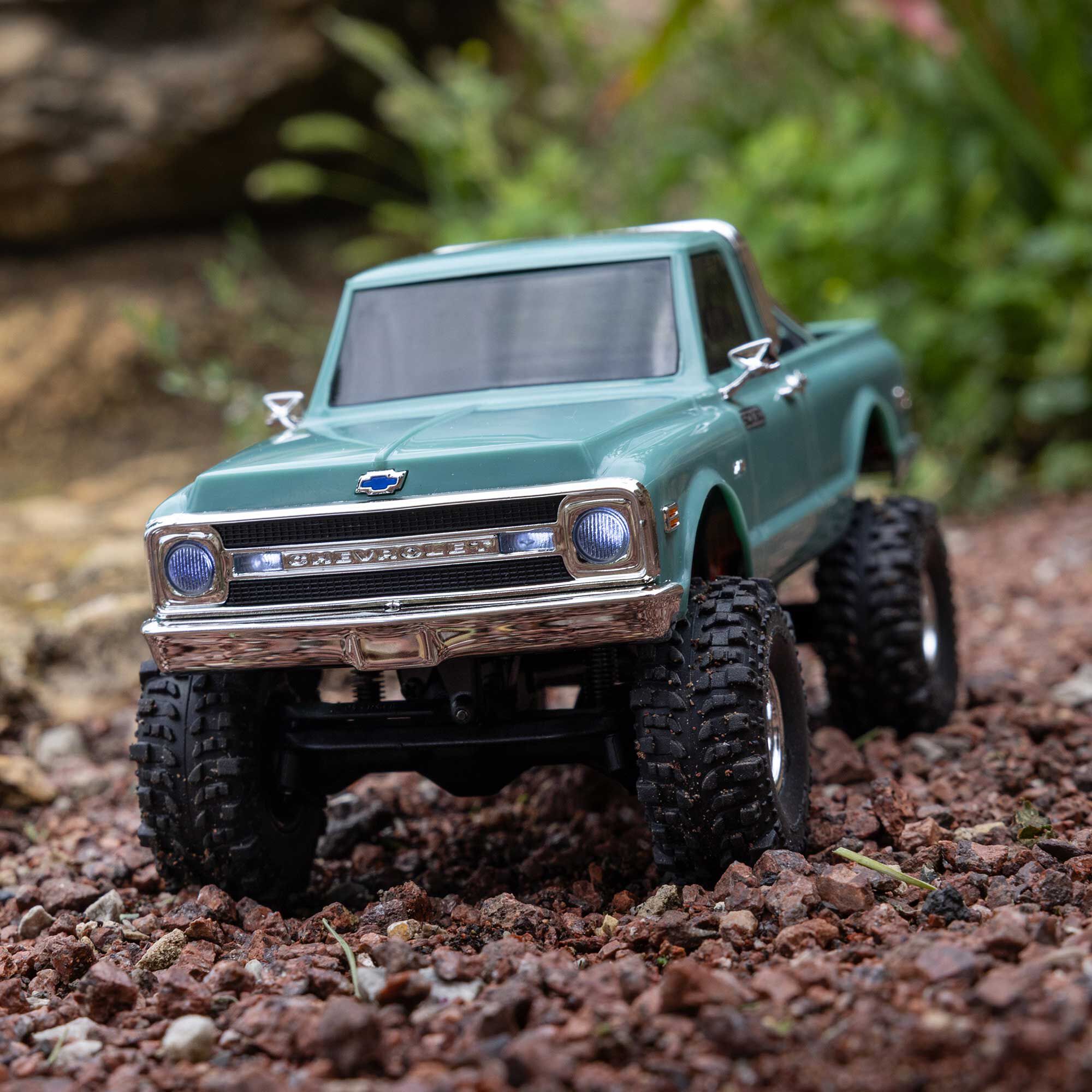 AXIAL SCX30 CHEVROLET K10 1/30スケール Axial 1/30 SCX30 Chevrolet K10 4X4 RTR Brushed Rock Crawler
