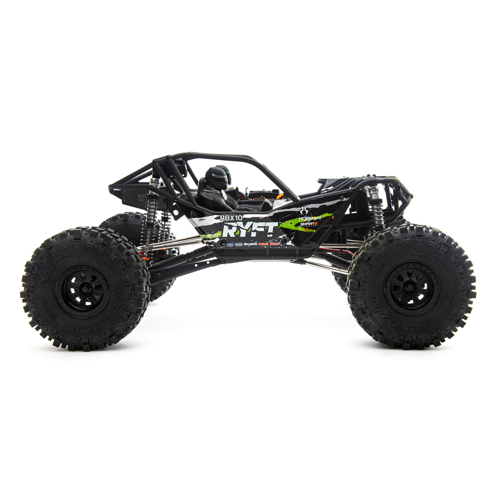 1/10 RBX10 Ryft 4X4 Brushless Rock Bouncer RTR, Black