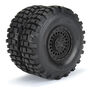 1/10 Carbine Front/Rear 1.9" 12mm Rock Crawler Wheels (2) Black