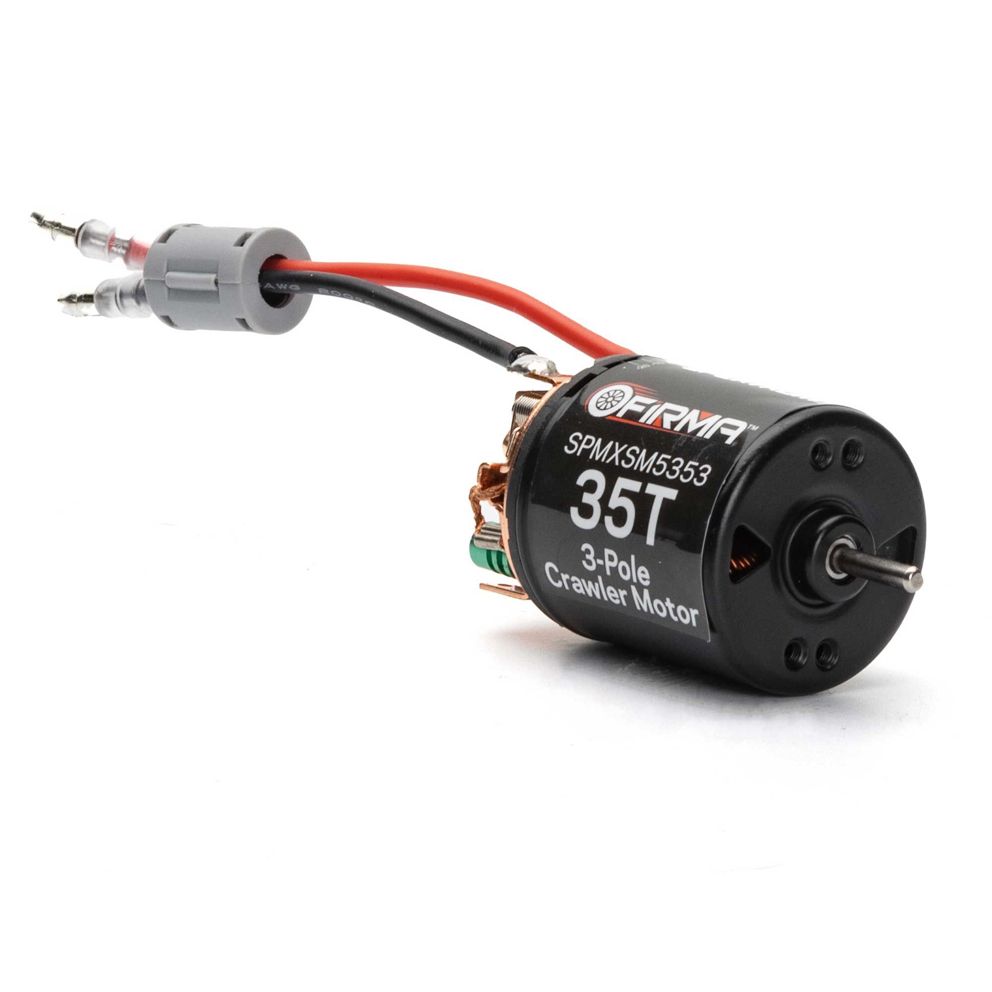 Firma 35T Rebuildable 3-Pole Brushed Crawler Motor | Axial Adventure