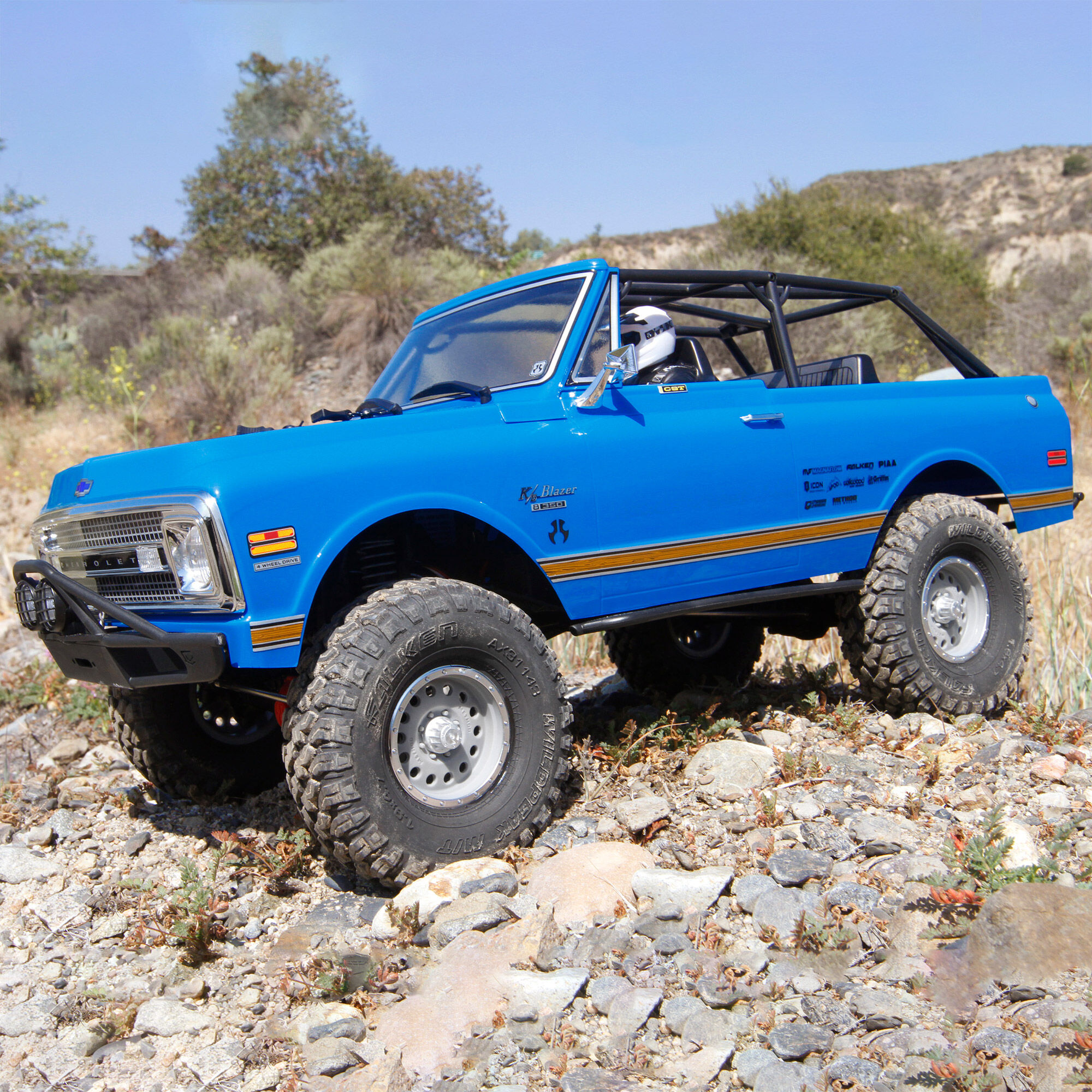1 10 SCX10 II 69 Chevrolet Blazer 4WD Rock Crawler Brushed RTR