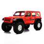 1/10 SCX10 III Jeep JLU Wrangler 4X4 Rock Crawler with Portals RTR, Orange