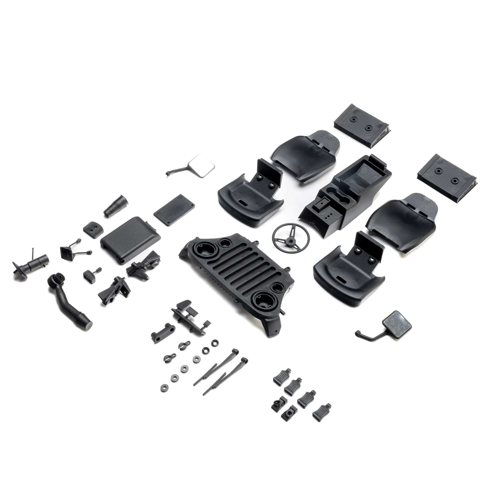 Axial Body Details Int/Ext CJ-7: SCX10 III | Axial Adventure