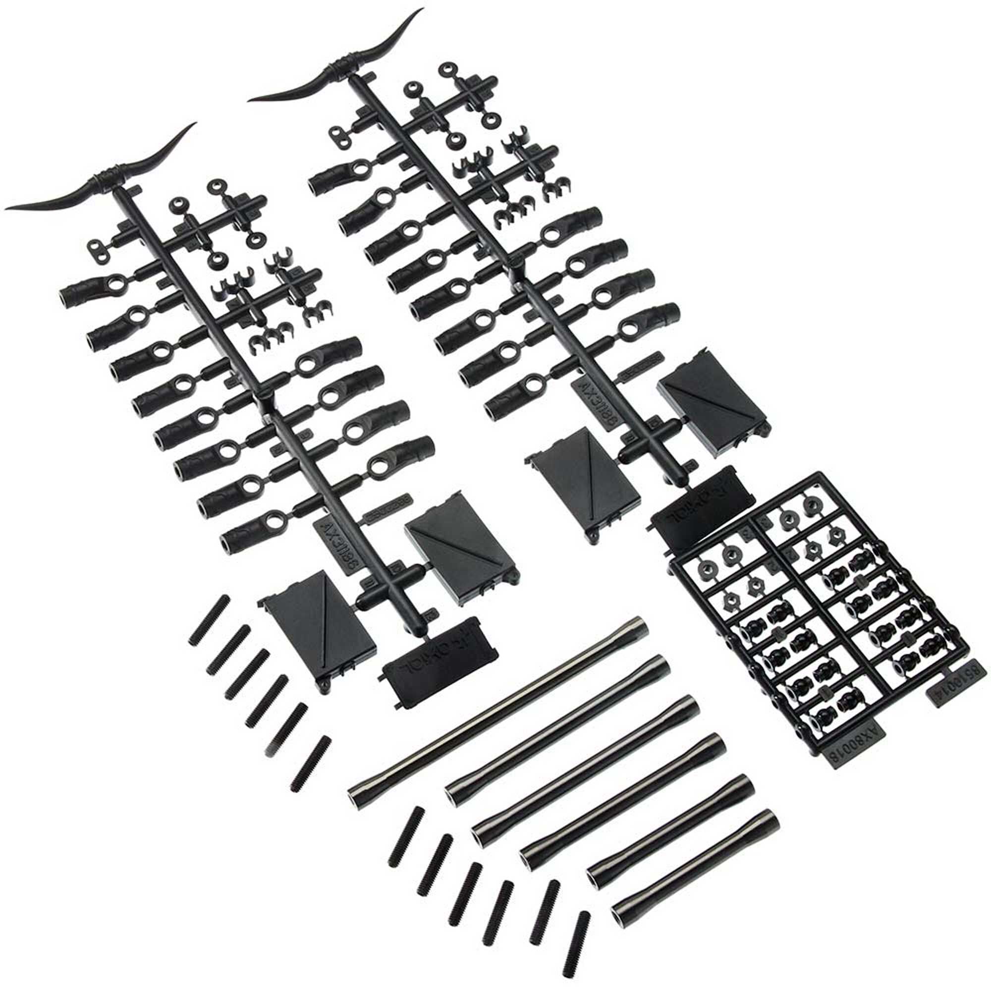 Front Link Set Aluminum: SCX10 II | Axial Adventure