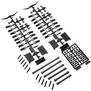 Front Link Set Aluminum: SCX10 II