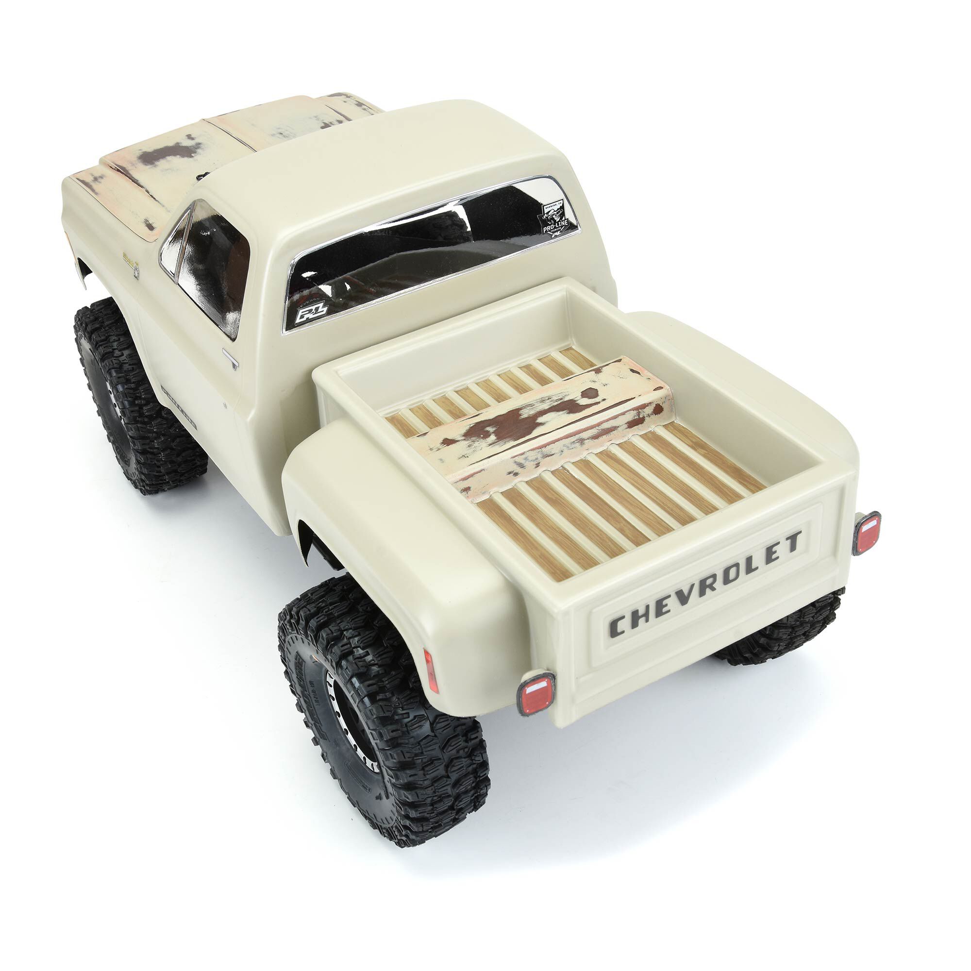 1/10 1978 Chevy K-10 Clear Body 12.3