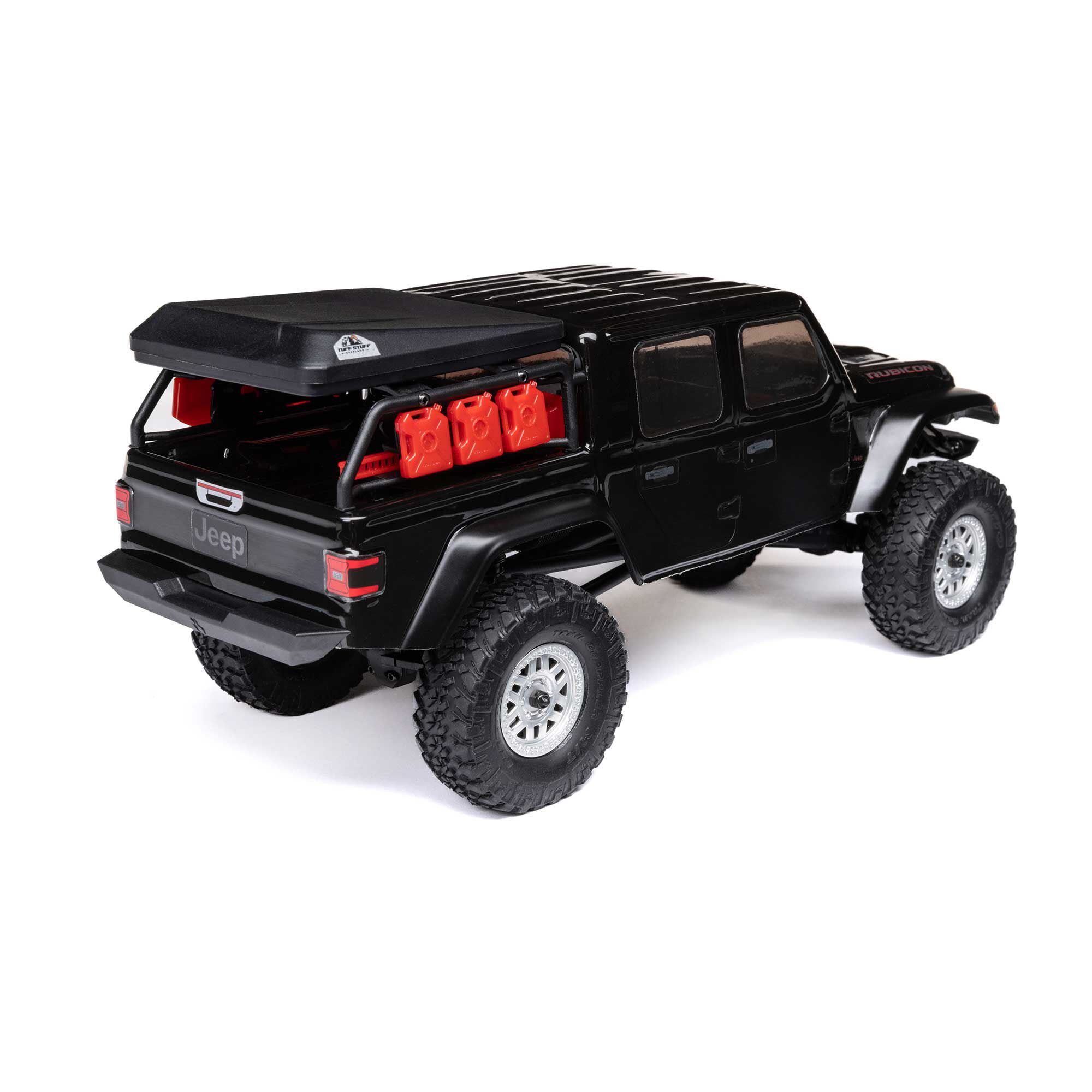 1/24 SCX24 Jeep JT Gladiator 4X4 RTR Brushed Rock Crawler (Battery
