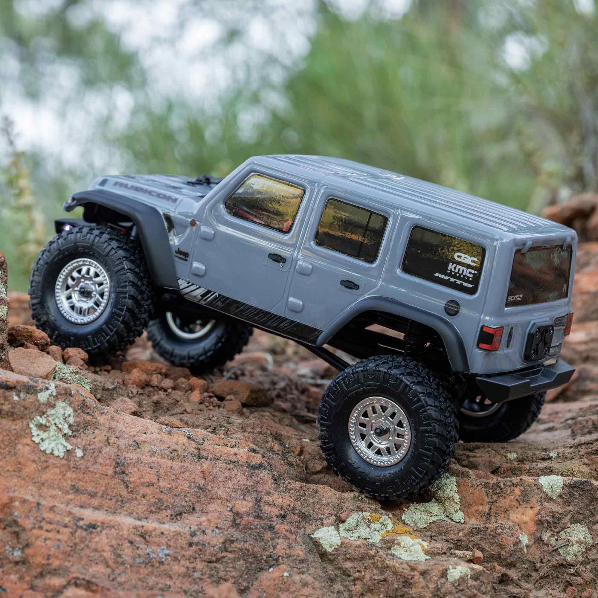 1/24 SCX24 Jeep Wrangler JLU 4X4 Rock Crawler Brushed RTR | Axial