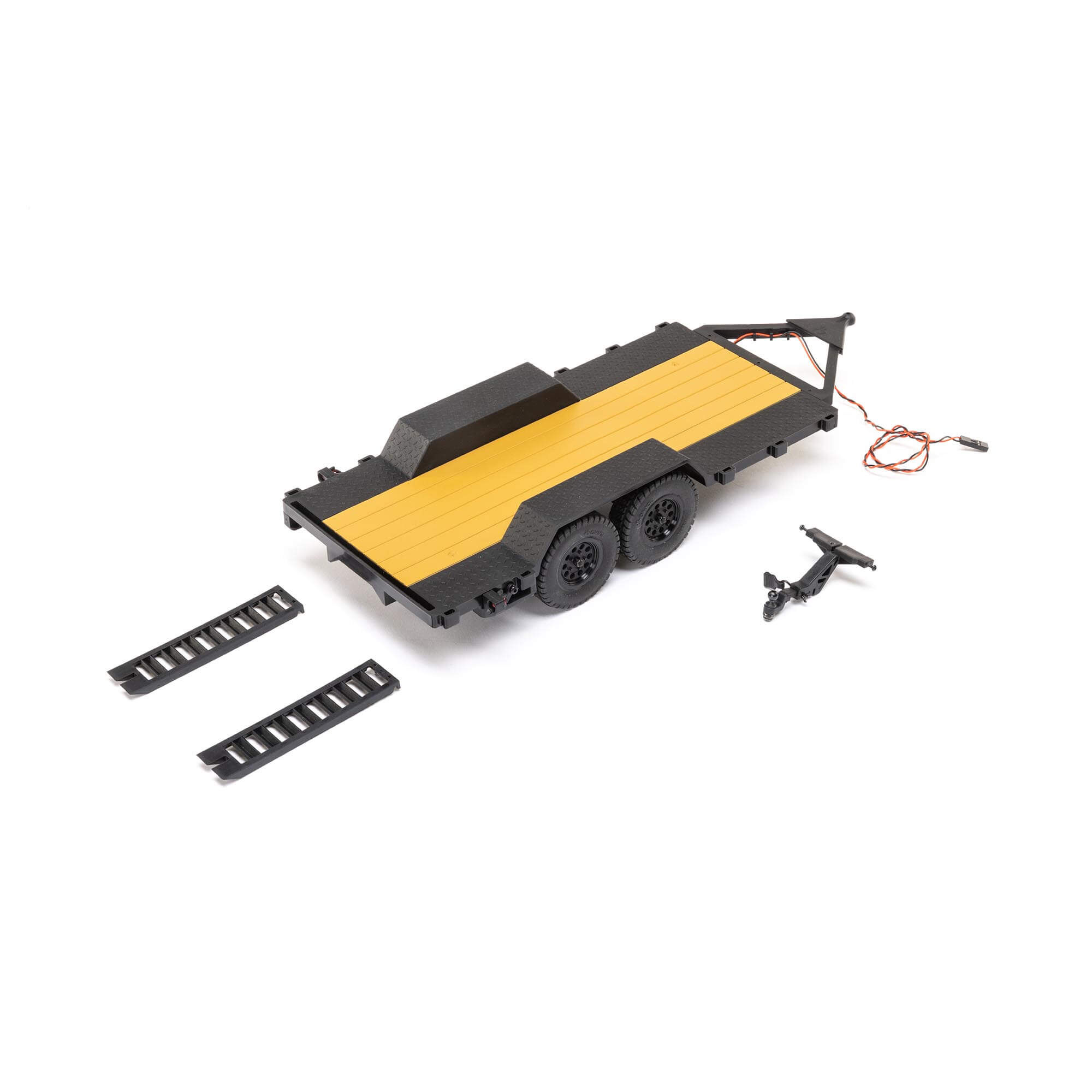 1 24 SCX24 Flat Bed Vehicle Trailer Axial Adventure